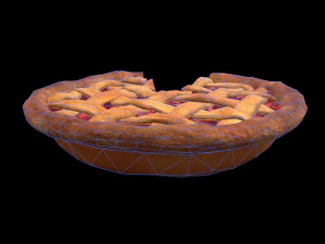 RhubarbPieChart 3D Model