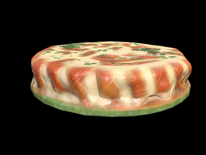 SalmonTartarCircle 3D 모델