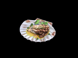 ScallopGrilledButter 3D Model
