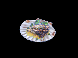 ScallopGrilledButter 3D 模型
