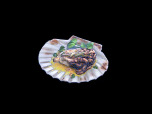 ScallopGrilledButter 3D Model