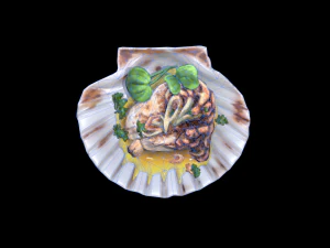 ScallopGrilledButter 3D Model