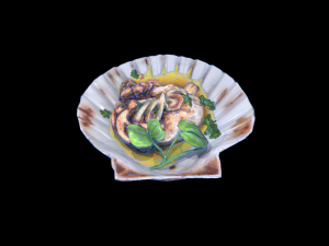 ScallopGrilledButter 3D 模型