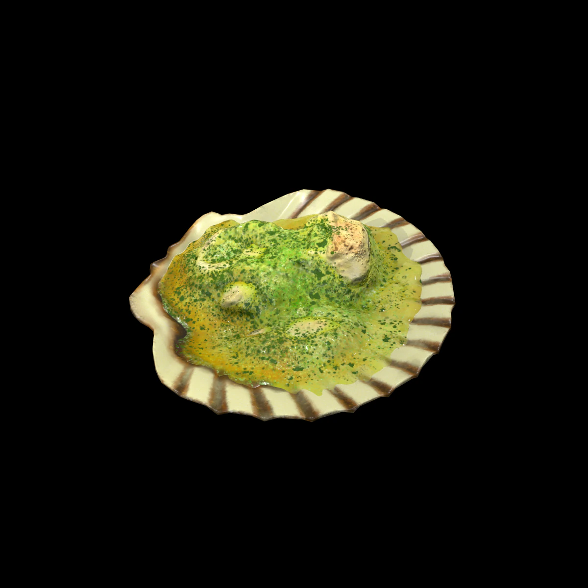 ScallopOil 3D Model .c4d .max .obj .3ds .fbx .stl .blend 