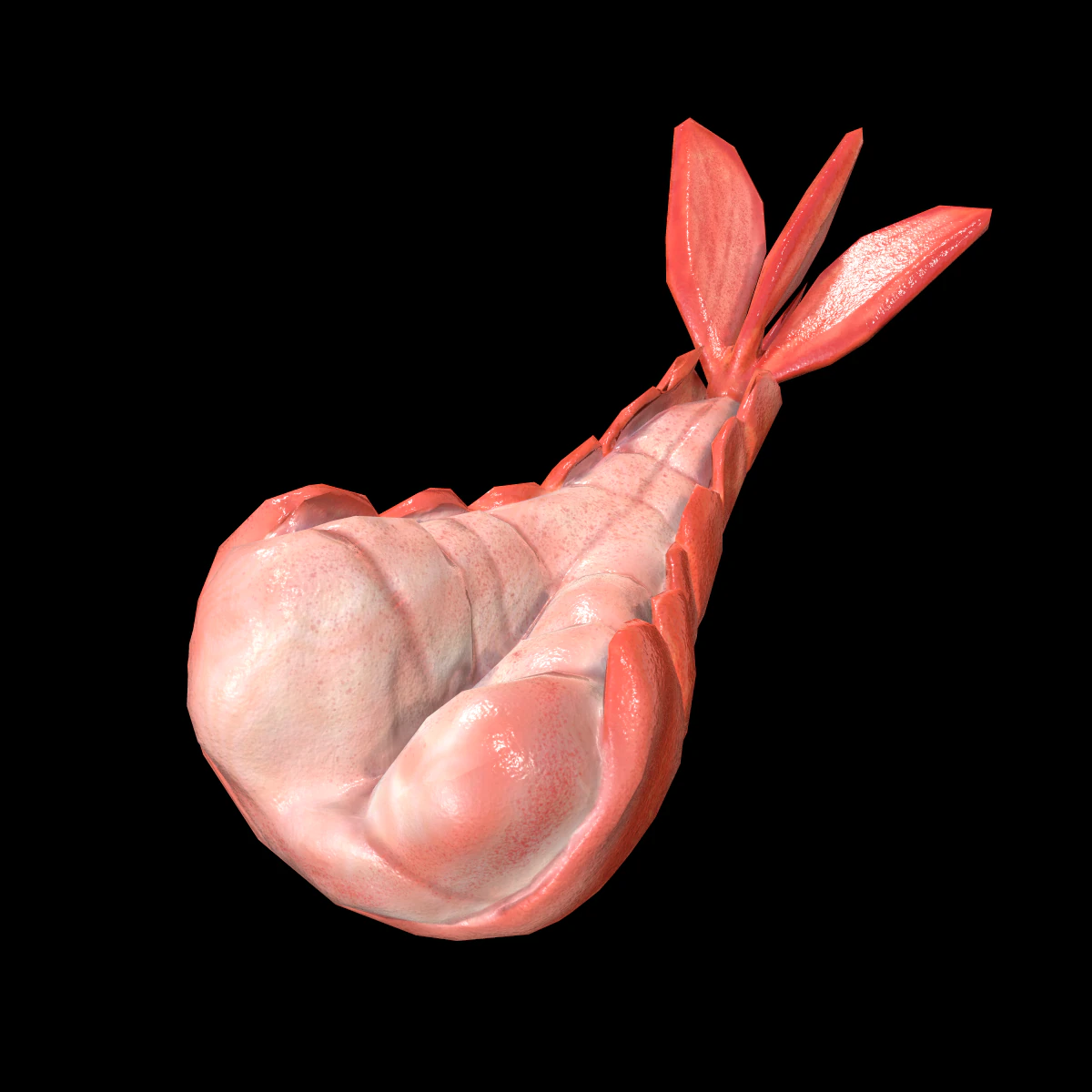 LangoustinesQueueBouillie Modèle 3D .c4d .max .obj .3ds .fbx .stl .blend 
