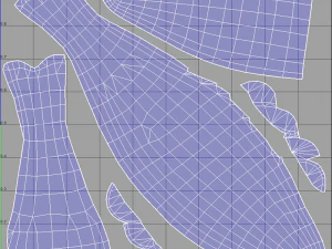 SeaBassOrangeButter 3D Model