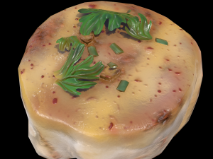 ScallopGarlic 3Dモデル