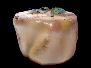 ГребешокЧеснок 3D Модель