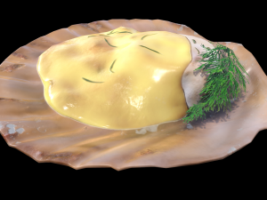 ScallopGratin 3D Model