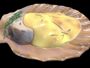 ScallopGratin 3D Model