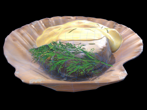 ScallopGratin Modelo 3D