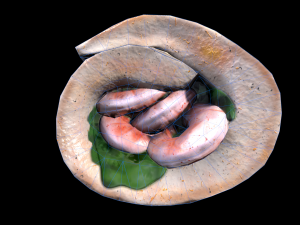 SeaBassPrawns 3D Model