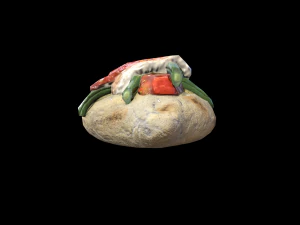 Tlacoyo 3D Model