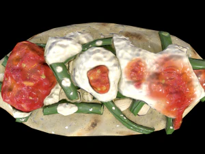 Tlacoyo 3D Model