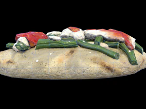 Tlacoyo 3D Model