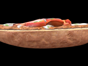 TomatoMollete Modelo 3D