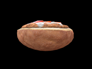 TomatoMollete Modelo 3D