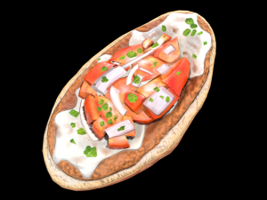 TomatoMollete Modelo 3D