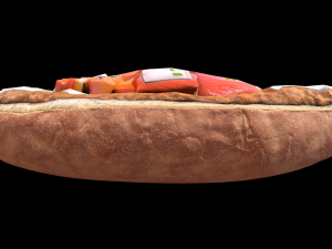 TomatoMollete Modelo 3D