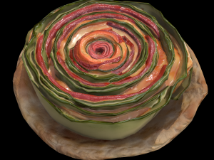 VeggieRoll 3D Model