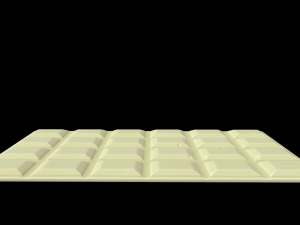 WhiteChocolateBar Modelo 3D