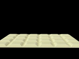 व्हाइटचॉकलेटबार 3D मॉडल