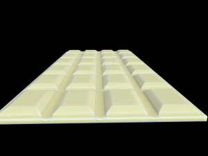 WhiteChocolateBar Modelo 3D