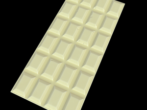 WhiteChocolateBar Modelo 3D
