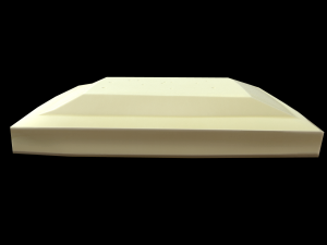 WhiteChocolateBarPiece 3D मॉडल