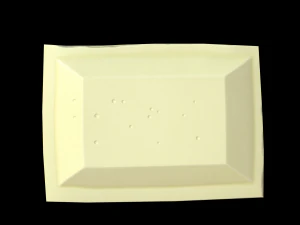 Kawałek białej czekolady Model 3D