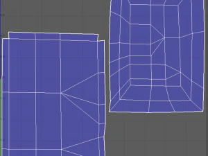 Kawałek białej czekolady Model 3D