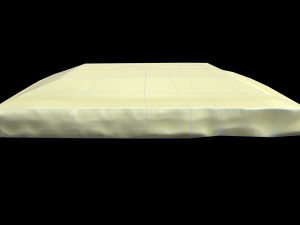 WhiteChocolateBarPiece 3D मॉडल