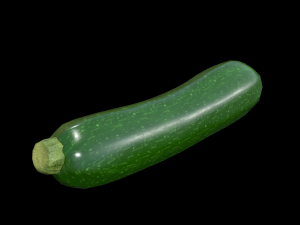 Zucchini 3D Model
