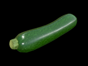 Zucchini Model 3D