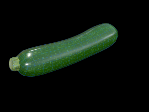 Zucchini Model 3D