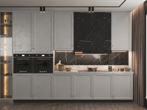 Kitchen Scene-2 Model 3D