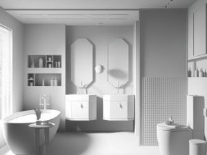 Bathroom-3 Modelo 3D