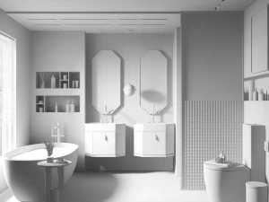 Bathroom-3 3D Model