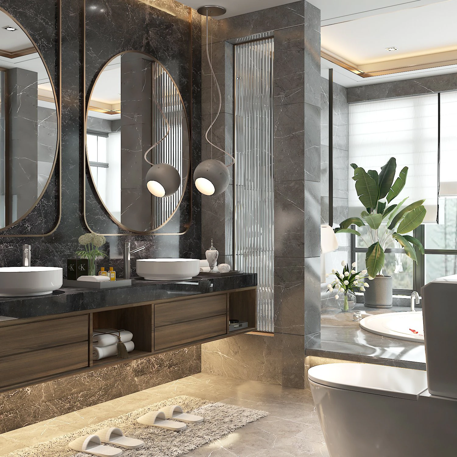 Bathroom-1 3D Model .c4d .max .obj .3ds .fbx .stl .blend