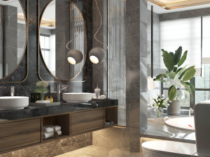 Bathroom-1 Modello 3D