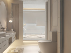 Bathroom-1 3D Model