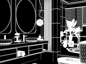 Bathroom-1 3D Model
