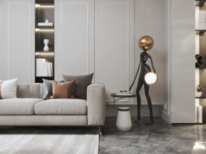 Living Room-1 3D Model