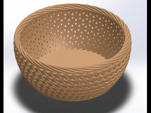 Fruits Basket 3D Model