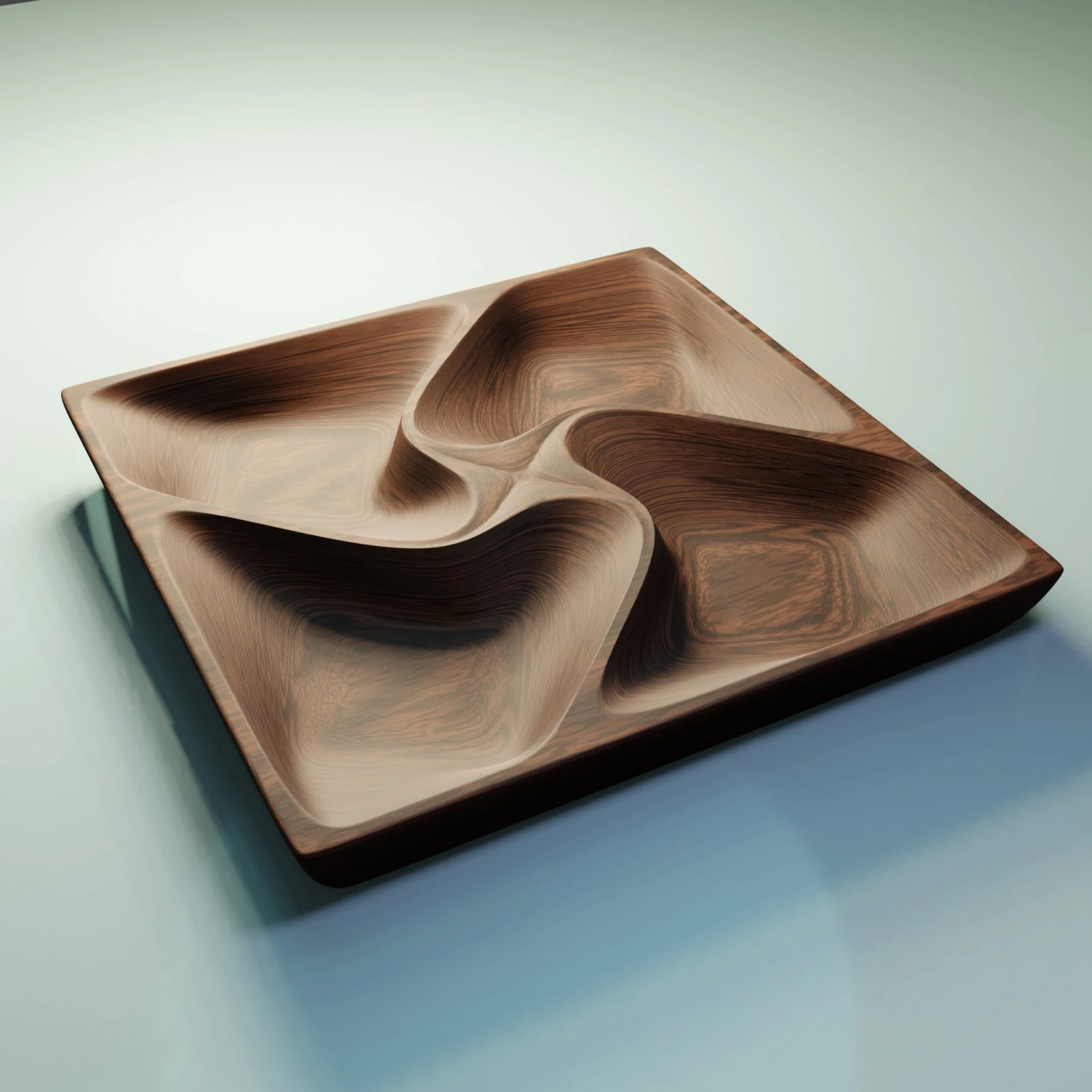 3D MODEL STL FILE SERVING TRAY-1 FOR CNC ENGRAVING MACHINE 3D Print Model .c4d .max .obj .3ds .fbx .stl .blend 