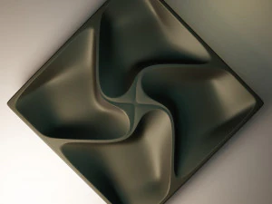 3D MODEL STL FILE SERVING TRAY-1 FOR CNC ENGRAVING MACHINE 3D Print Model