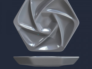 3D MODEL STL FILE SERVING TRAY-4 FOR CNC ENGRAVING MACHINE 3D 打印模型