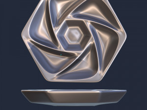 3D MODEL STL FILE SERVING TRAY-4 FOR CNC ENGRAVING MACHINE 3D 打印模型