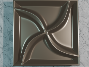 3D MODEL STL FILE SERVING TRAY-11 FOR CNC ENGRAVING MACHINE 3D Принт Модель