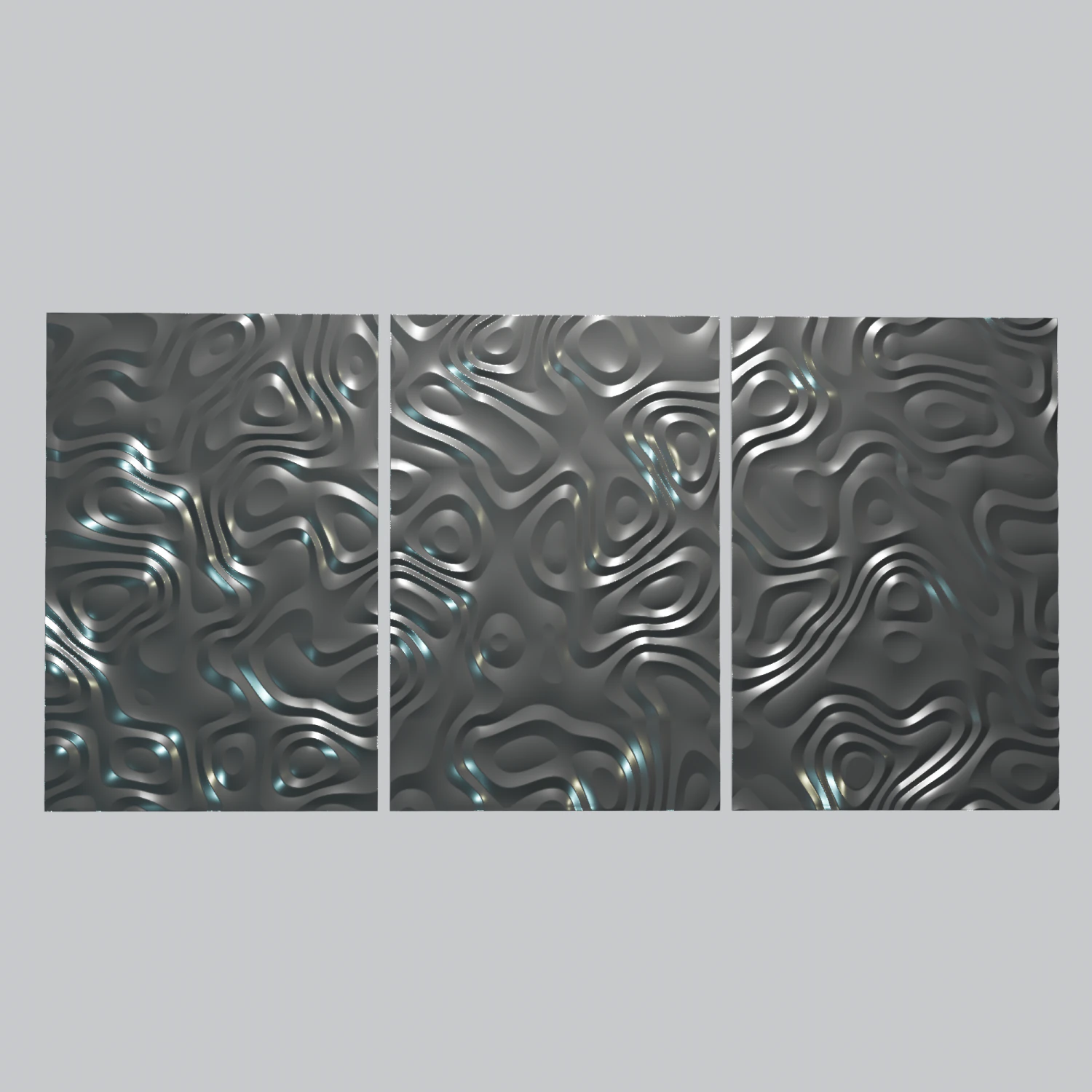 3D MODEL OF A DECORATIVE WALL PANEL FOR A CNC MILLING MACHINE 3D Print Model .c4d .max .obj .3ds .fbx .stl .blend